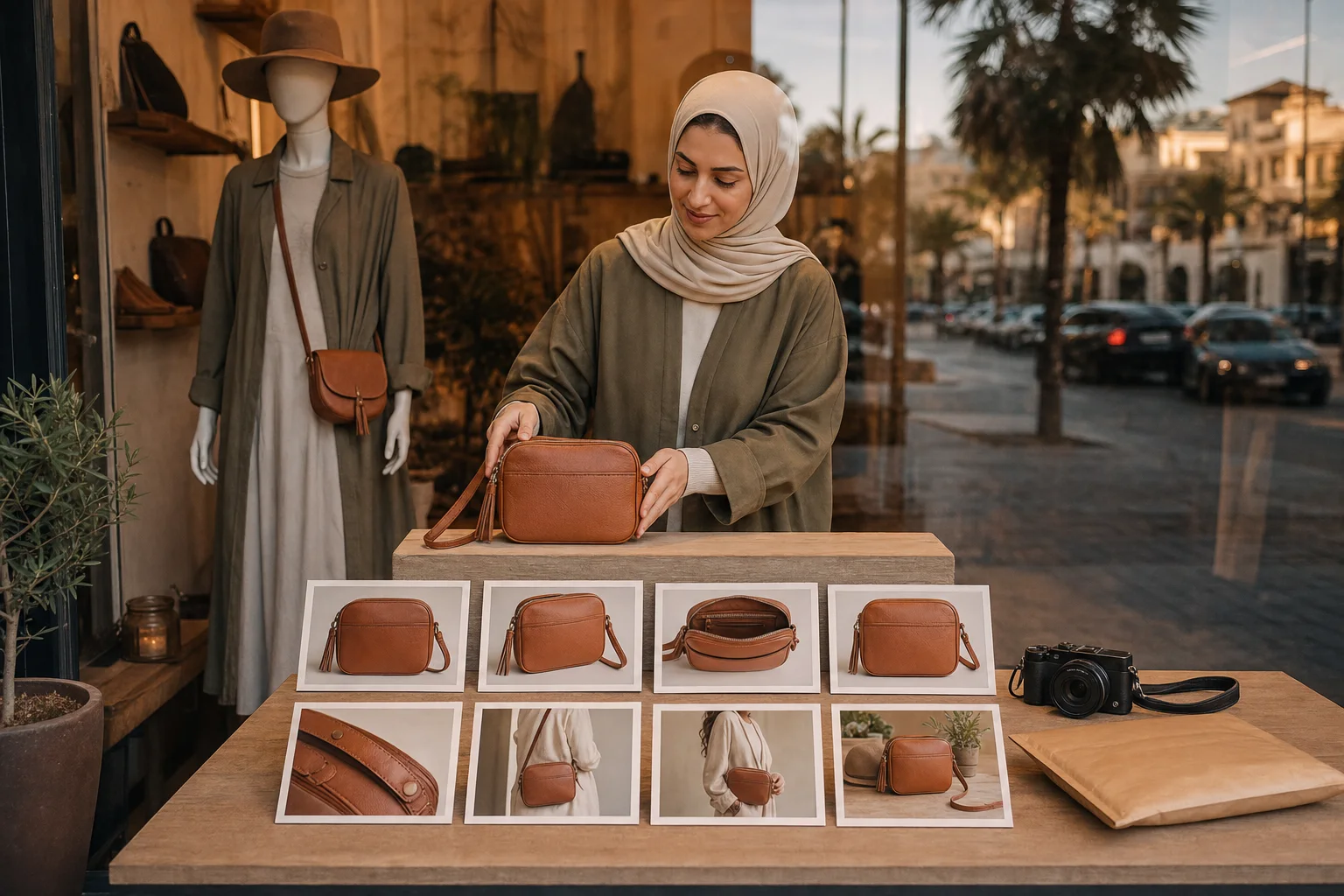 AI Product Photo listing set preview