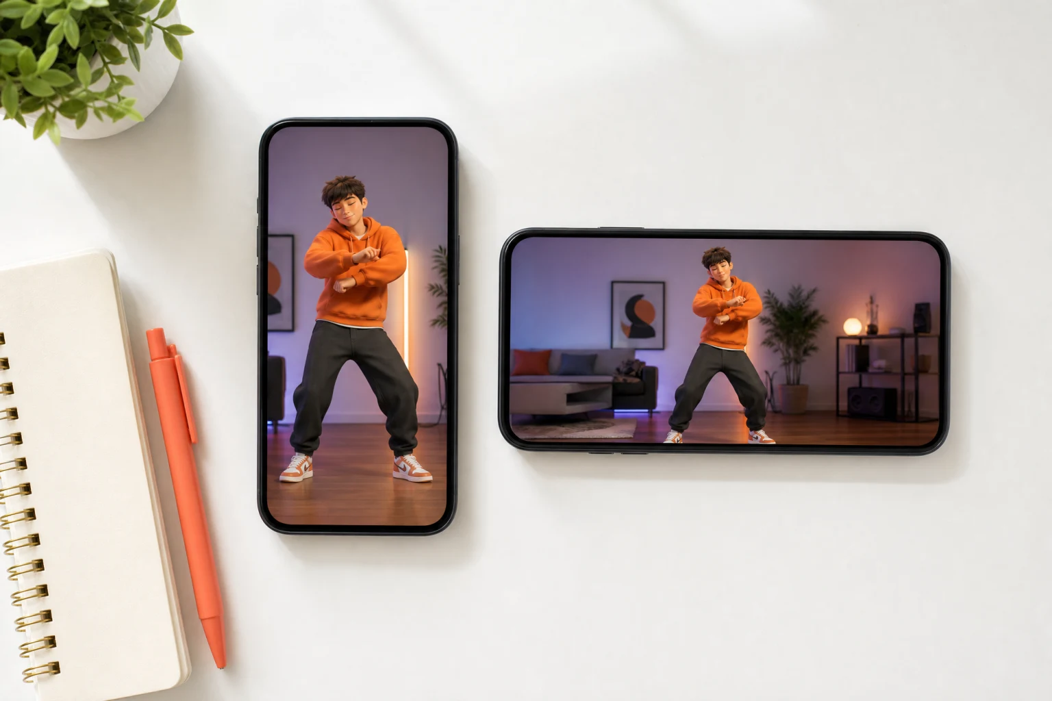 Image or Video Orientation, Up to 30 Seconds