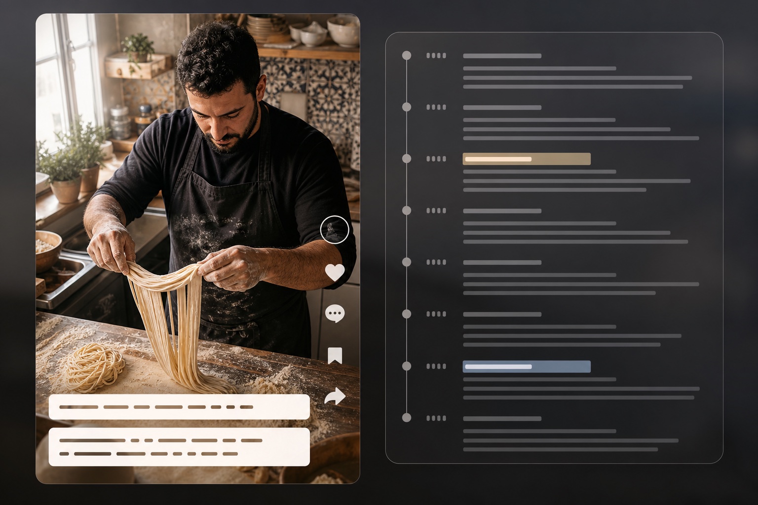 TikTok Transcript tool preview